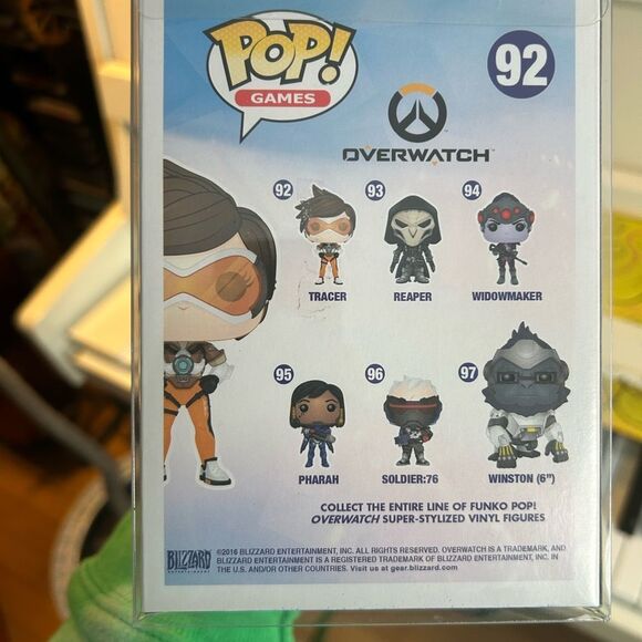 Funko Games Overwatch 92 Tracer Vinyl Figure - Orange - Picture 5 of 10